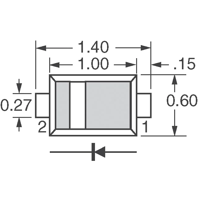 MA2737600L Panasonic Electronic Components  Diodes - Variable Capacitance (Varicaps Varactors)